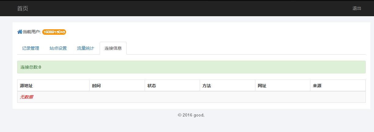 某IDC互聯(lián)網(wǎng)服務(wù)商管理系統(tǒng)--用戶域名記錄管理、站點(diǎn)設(shè)置、流量統(tǒng)計(jì)和連接信息